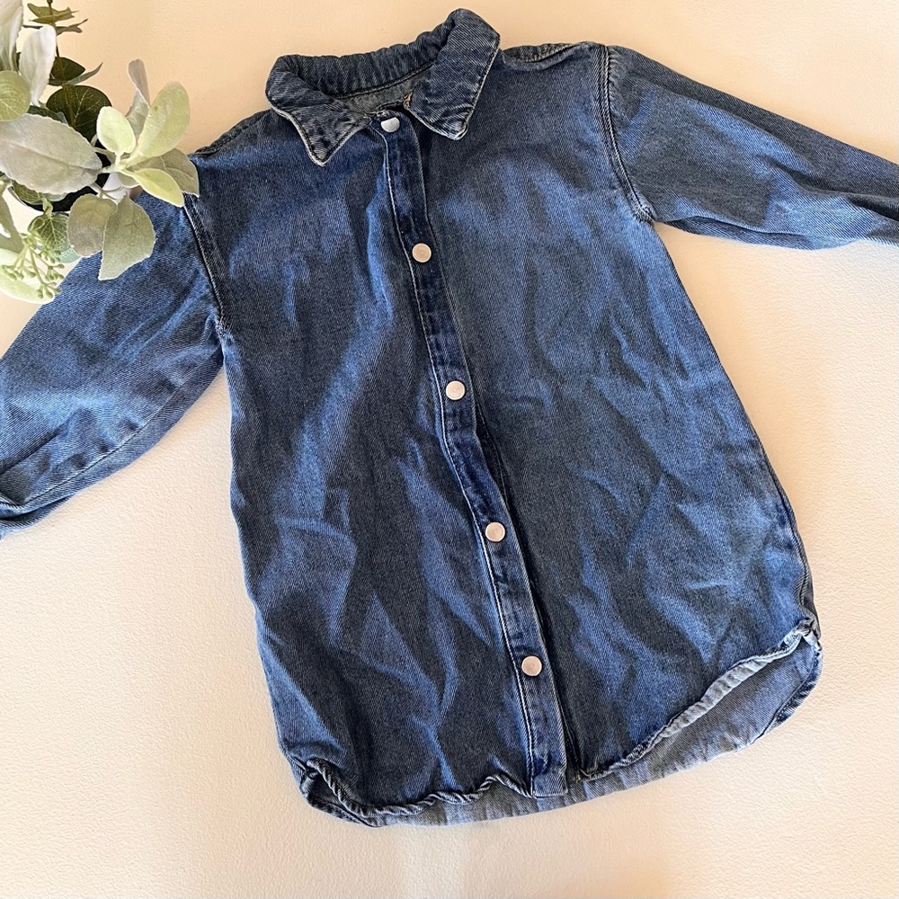 Zara denim dress